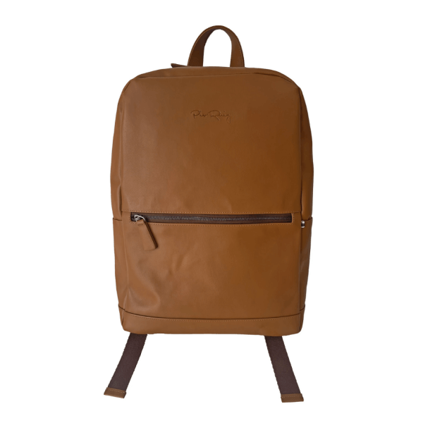 Naboo Vegan Nopal Leather Backpack - Light Brown Color